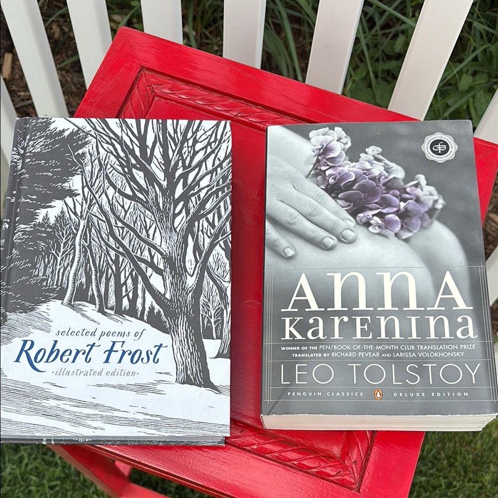Robert Frost Poems and Anna Katerina Tolstoy, Classic And Fabulous